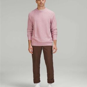 lululemon Mens Textured Knit Crewneck Sweater - XL